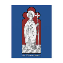Santo Tomás Becket Segurando uma Espada (M 033) Ca