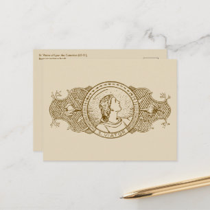 Cartão Postal Santo Viator de Lyon o Catequista (LD 001)