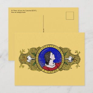 Cartão Postal Santo Viator de Lyon o Catequista (LD 001)