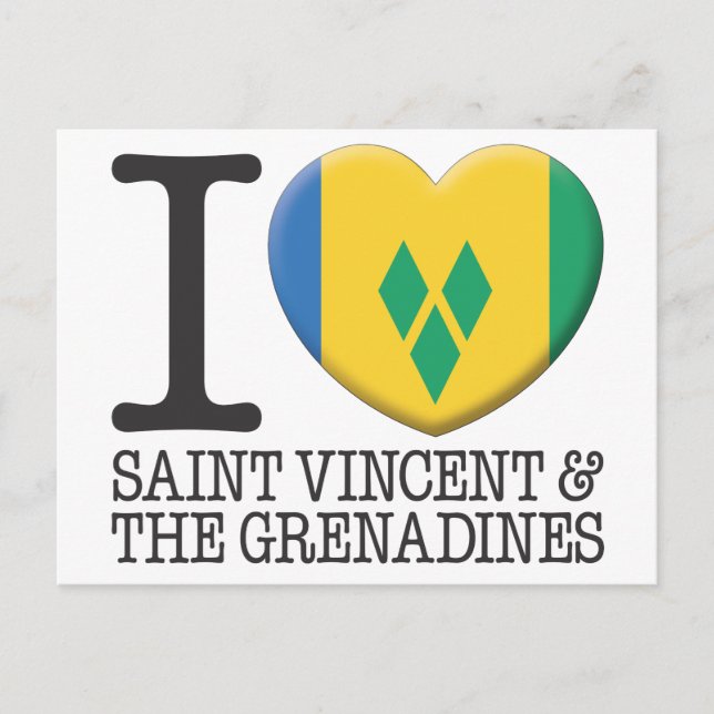 Cartão Postal Santo Vincent e Granadinas (Frente)