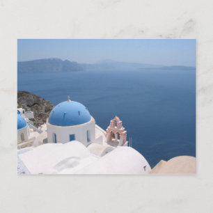 Cartão Postal Santorini