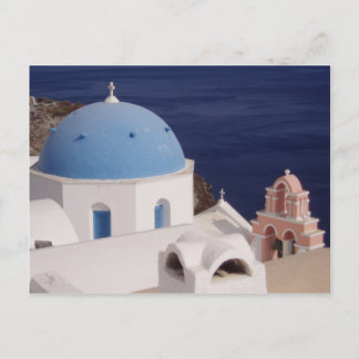 Cartão Postal Santorini