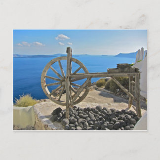 Cartão Postal Santorini