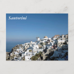 Cartão Postal Santorini