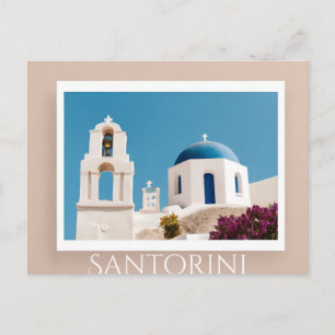 Cartão Postal Santorini