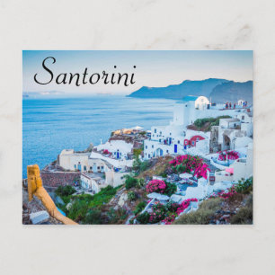Cartão Postal Santorini