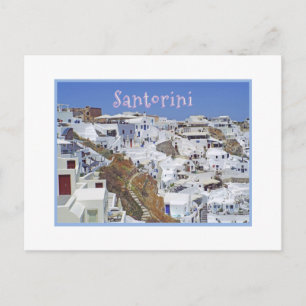 Cartão Postal Santorini Grécia