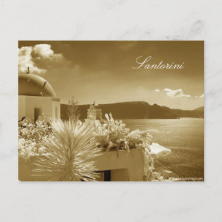 Cartão Postal Santorini, Grécia