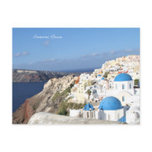 Santorini, Grécia, Cartão-postal. Ilha,