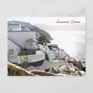 Cartão Postal Santorini, Grécia, Fotografia, Cartão-postal