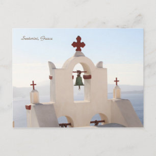 Cartão Postal Santorini, Grécia, Vila de Oia, Fotografia