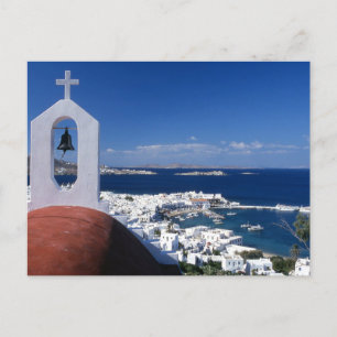 Cartão Postal Santorini, GréciaCartão-postal