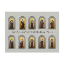 Santos de Carmelite Religiosos Pinturas de Freira