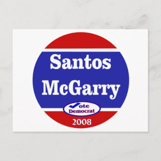 Cartão Postal Santos McGarry em 2008