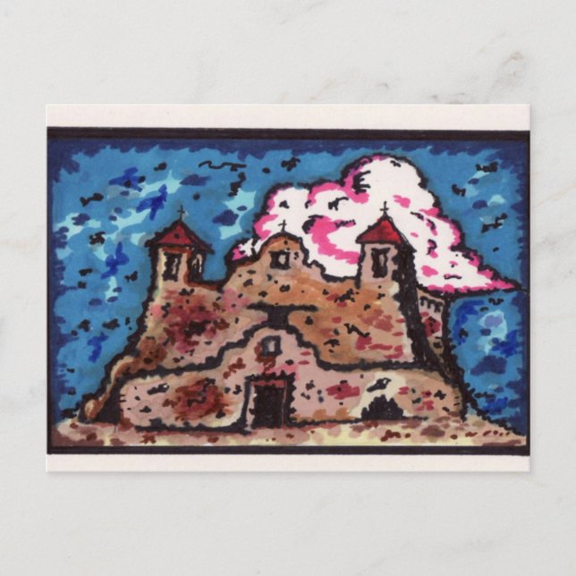 Cartão Postal Santuario de Chimayo oily (Frente)