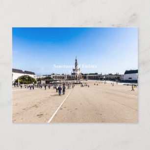 Cartão Postal Santuário de Fátima