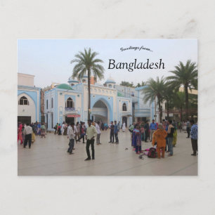 Cartão Postal Santuário de Hazrat Shah Jalal em Sylhet Banglades