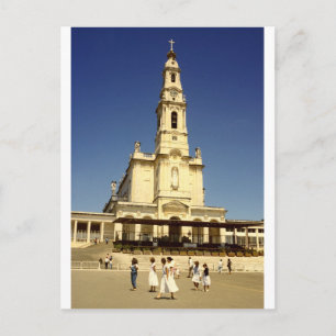 Cartão Postal Santuário de Nossa Senhora de Fátima, Lisboa Portu