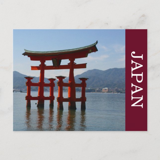 Cartão Postal santuário japão (Frente)