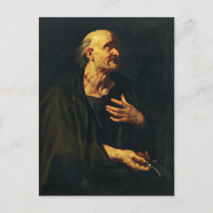 Cartão Postal São Bartolomeu por Peter Paul Rubens