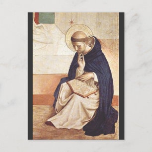 Cartão Postal São Domingos por Fra Angelico Arte Fino Renascenti