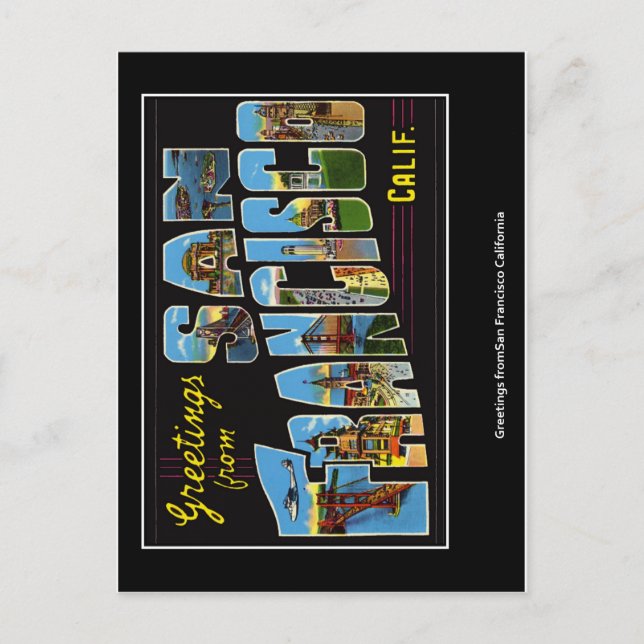 Cartão Postal São Francisco (Frente)