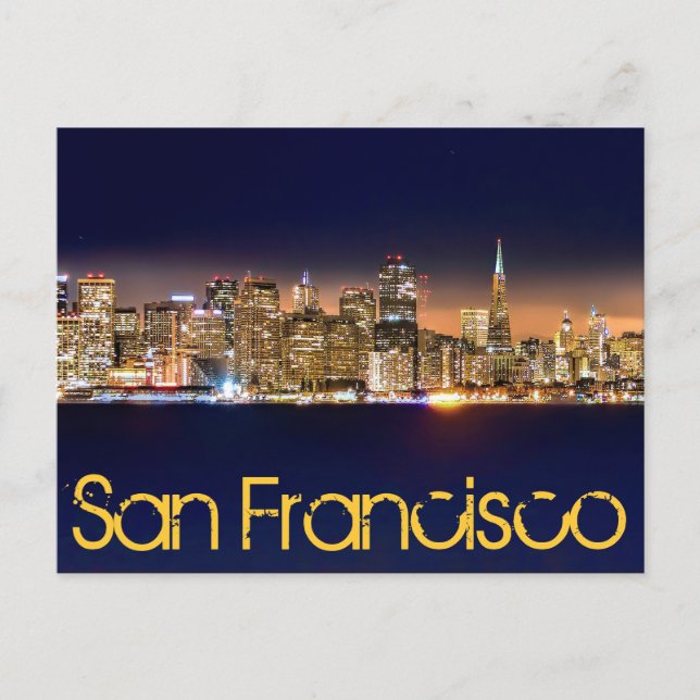 Cartão Postal São Francisco, Califórnia, E.U.A. (Frente)