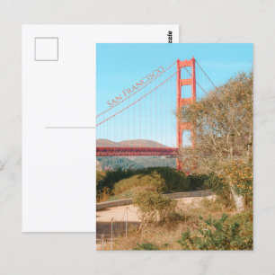 Cartão Postal São Francisco Califórnia Fotografia cinematográf