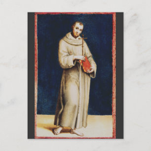 Cartão Postal São Francisco de Assis por Raphael Arte Renascenti