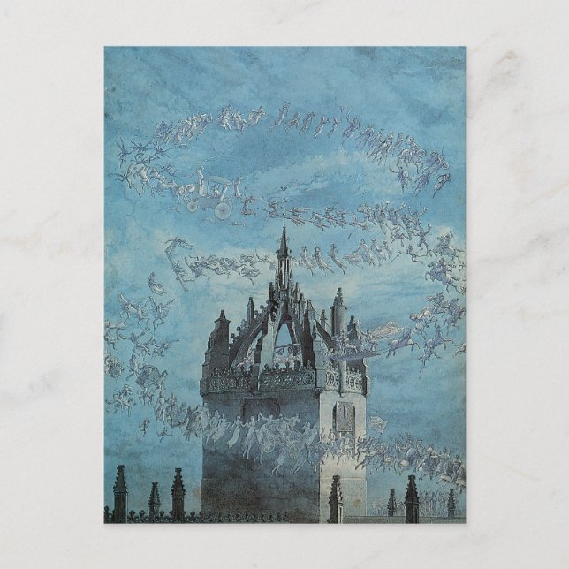 Cartão Postal São Gil - Suas Sinas por Charles Altamont Doyle (Frente)