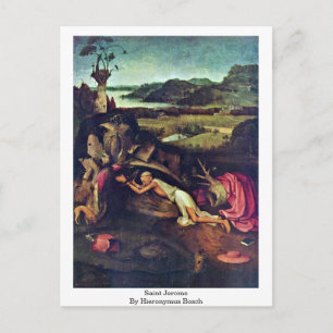 Cartão Postal São Jerônimo. Por Hieronymus Bosch