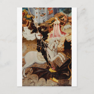 Cartão Postal São Jorge e o Dragão Grande Mártir