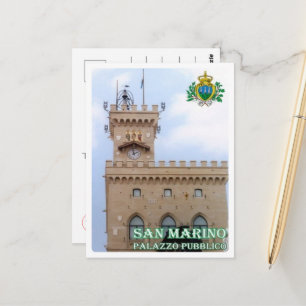 Cartão Postal São Marino - Edifício Público -