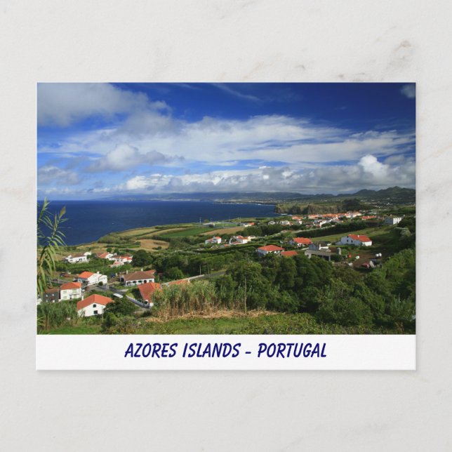 Cartão Postal São Miguel, Açores (Frente)