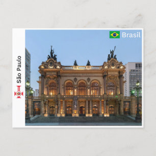 Cartão Postal São Paulo - Brasil