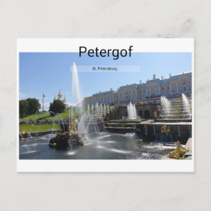 Cartão Postal São Petersburgo, Petergof