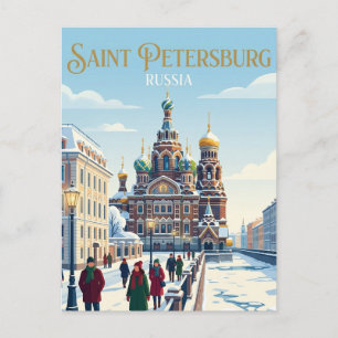 Cartão Postal São Petersburgo Rússia