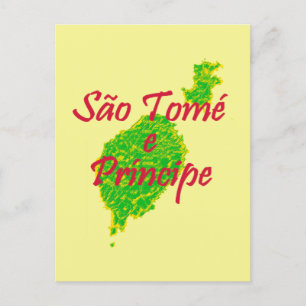 Cartão Postal São Tomé e Príncipe
