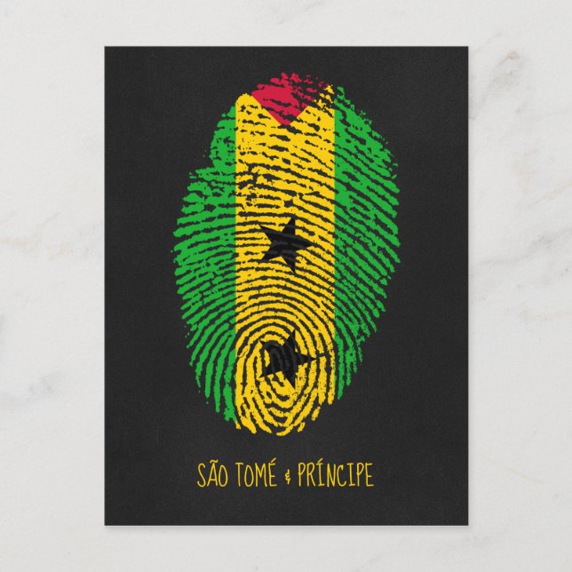 Cartão Postal São Tomé E Príncipe (Frente)