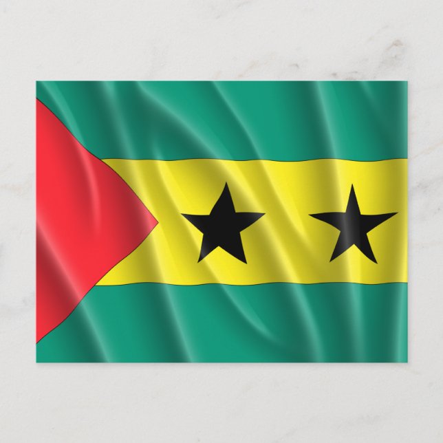 CARTÃO POSTAL SAO TOME E PRINCÍPIO (Frente)