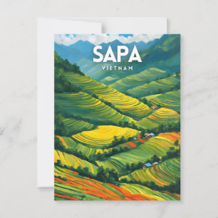Cartão Postal Sapa Vietname