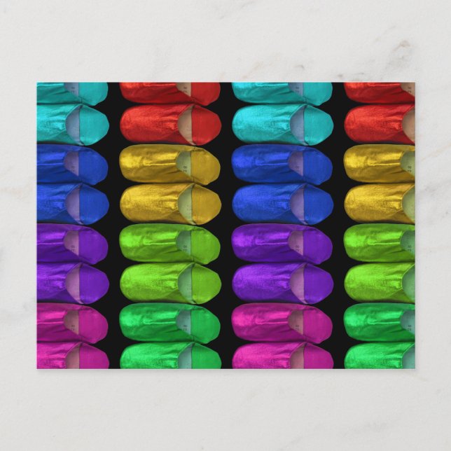 Cartão Postal Sapatilhas (Frente)