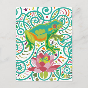 Cartão Postal Sapo