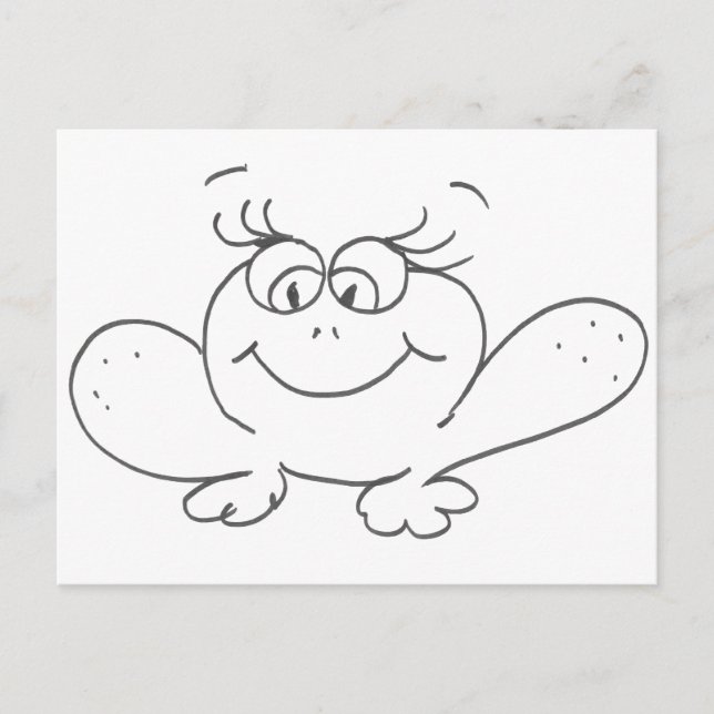 Cartão Postal Sapo (Frente)