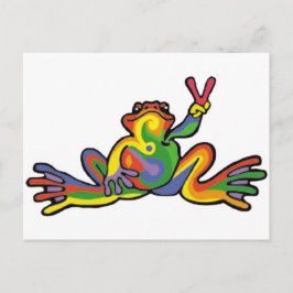 Cartão Postal Sapo da Paz