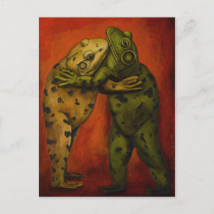 Cartão Postal Sapo Dancers