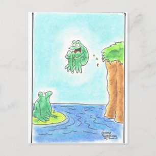 Cartão Postal Sapo de canhão
