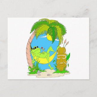 Cartão Postal Sapo de reaxamento