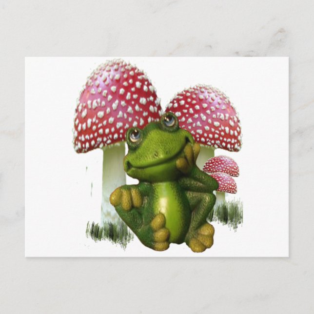 Cartão Postal Sapo de sonho (Frente)