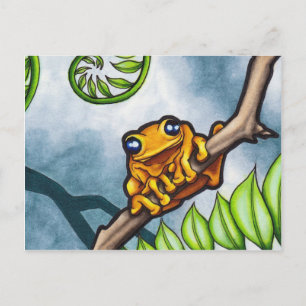 Cartão Postal Sapo Feliz